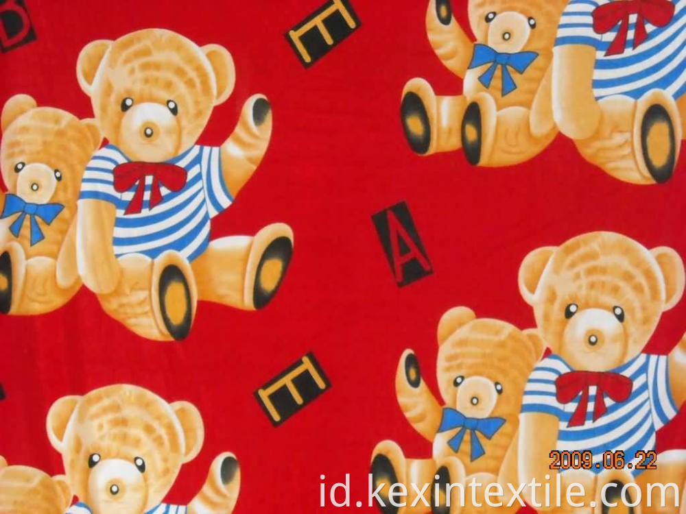 Bear Printed Blanket